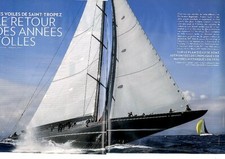 Coupure de presse Clipping 2014 Les Voiles de Saint Tropez   (8 pages)