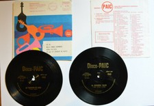 45 tours souples disques publicitaires : DISCO PAIC 