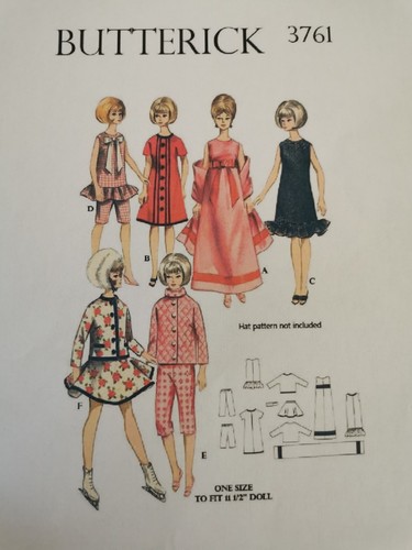 Patron butterick barbie - patron,