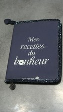 bloc note , mes recettes du bonheur création Caroline Lisfranc