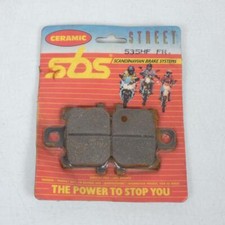 Plaquette de frein SBS pour Moto Yamaha 350 Rd Lc 1980 à 1981 AVG / AVD / 535HF