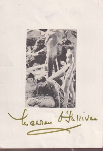 Maureen sullivan signature - ,