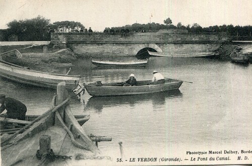 Carte verdon sur mer - carte, le