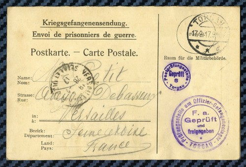 Ww1 prisonnier de guerre - -,