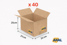 40 CARTONS simple cannelure