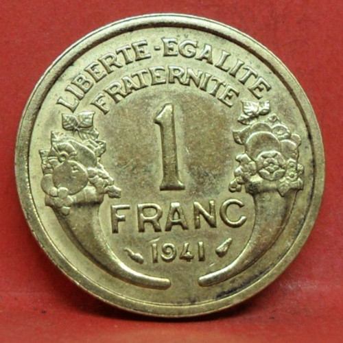 Pièce franc morlon 1941 - pièce,