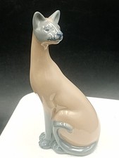 Statuette De Collection Chat Siamois Franklin Mint 1986