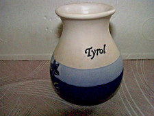 petit vase bleu et blanc