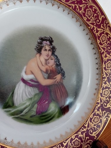 Assiette limoges vignaud - assiette, a.vignaud