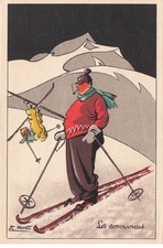 J. MORLOT illustrateur ( Montagne , Ski ,Randonné ) les convaincus
