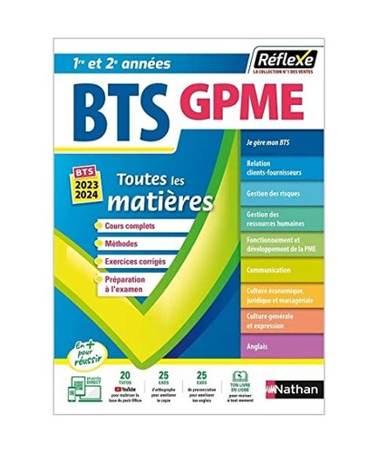 Bts gestion pme - la,