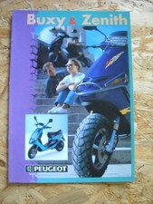 CATALOGUE BROCHURE PEUGEOT MOTOCYCLES PEUGEOT BUXY & ZENITH