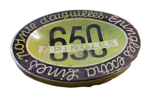 Ancienne boîte épingles 650 - Épingles,