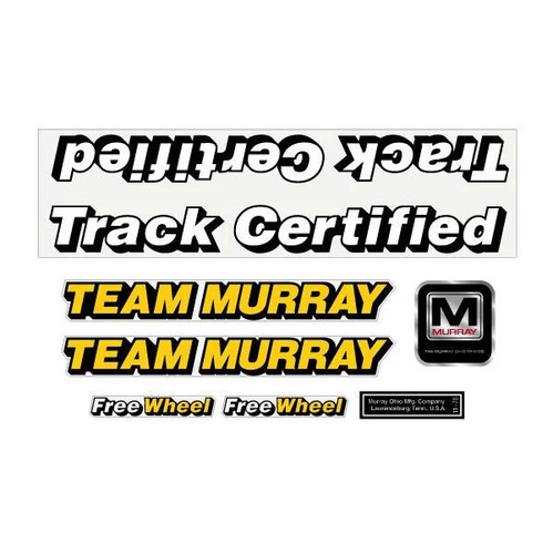 Murray track certified - track,