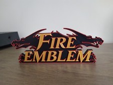 enseigne fire emblem V2 à exposer collection gaming nintendo rpg display sign
