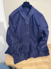 Ancienne Veste Bleu De Travail Taille 48