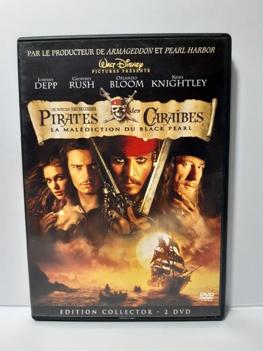 Dvd film pirates - des, caraibes