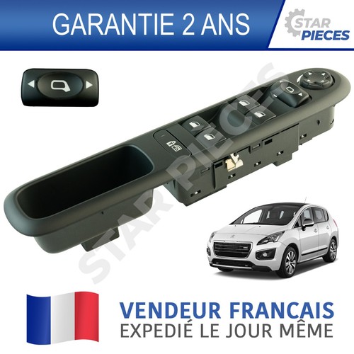 Commande bouton leve vitre - bouton,