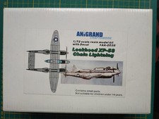 Lockheed XP-58 Chain Lightning, ANIGRAND, maquette résine au 1/72