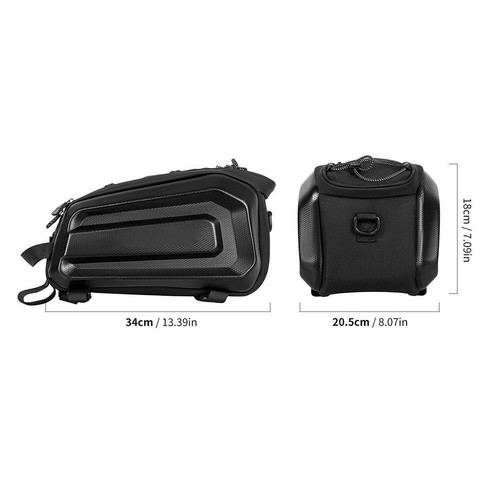 Sacoche porte bagages - sacoche, arrière