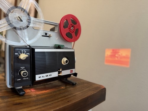 Elmo dual 8mm projector - elmo,