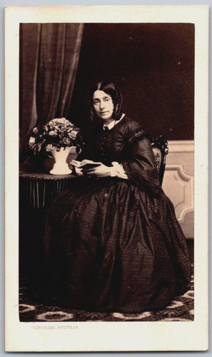 Cdv 1865 femme - femme, à