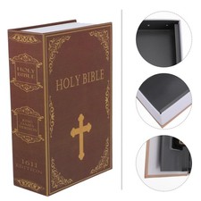  Coffre-fort portatif Diversion Book pour argent, bijoux, documents, objets de