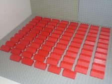 85 x LEGO Red Slope Bricks ref