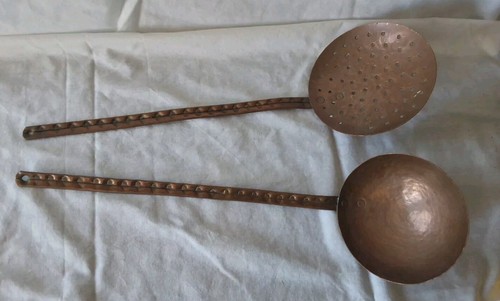 Rare ancienne louche - ancienne, et