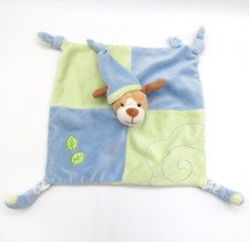 Doudou plat chien beige bonnet
