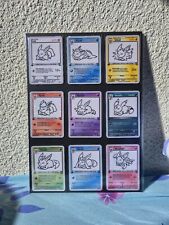 Cartes Pokémon Évolitions Aquali Pyroli Voltali Nymphali Mentali Noctali...