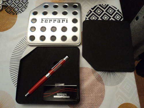 Coffret ferrari stylo plume - coffret,
