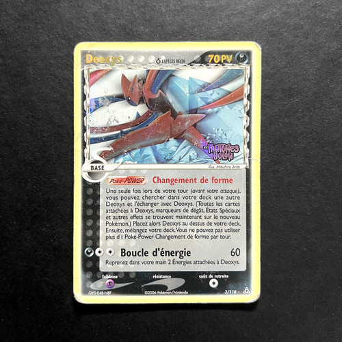 Carte pokémon deoxys - pokémon,