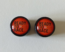 Lot 2 Bouchons de Valves pour KTM Ready To Race Neuf Noir Alu Luxe 🇫🇷