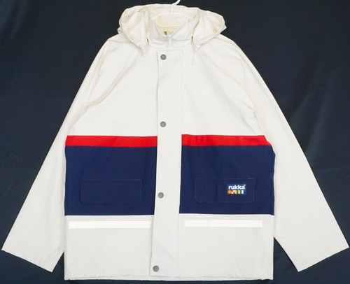 Rukka white navy blue pvc - &,