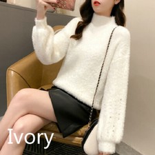 Femme Faux Mohair Fourrure