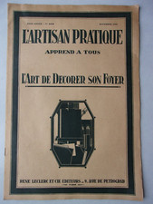 " L'Artisan Pratique "  n°269