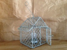 fausse cage à oiseaux décorative vintage objet de déco PORT OFFERT