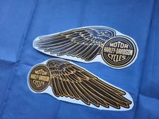 Harley-Davidson doré noir