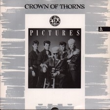 Crown of Thorns Pictures 7" vinyl UK Irs 1983 Promo in pic sleeve has tiny tear