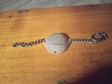 Plaque Identité Militaire  . France . Troupe . Objet De Soldat . 