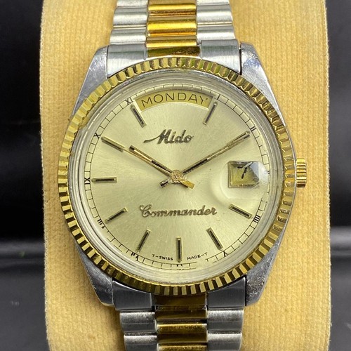 Rare montre mido president - rare,