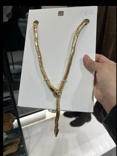 Zara collier pièces motif - zara,