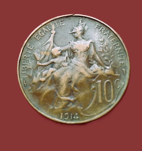 Centimes dupuis 1914 b08 - 10, (b08