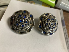 TARATATA Boucles d'oreilles clips originales cristaux bijou vintage