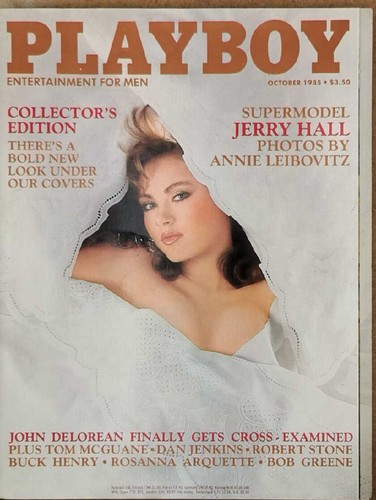Playboy oct 1985 jerry hall - playboy,