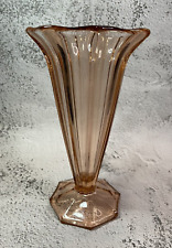 Vase art déco en verre