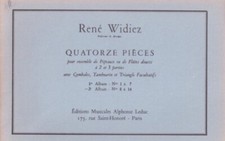 Quatorze pièces pour ensemble