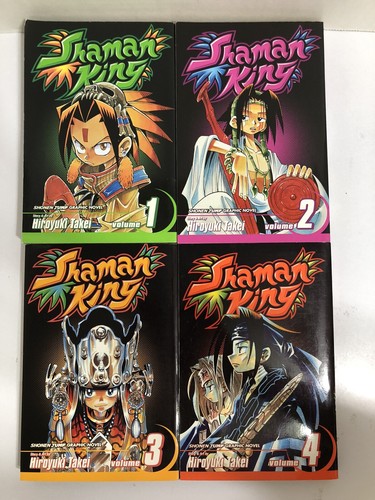 Shaman king manga - king, 1-4