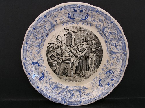 Rare assiette 19ème - rare,